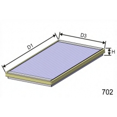 HB103C MISFAT Фильтр, воздух во внутренном пространстве