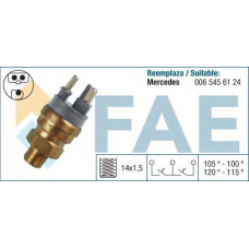38140 FAE Термовыключатель, вентилятор радиатора