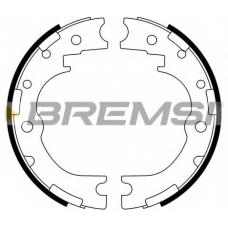 GF0986 BREMSI Комплект тормозных колодок