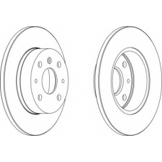 DDF386-1 FERODO Тормозной диск