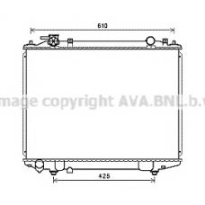 MZ2258 AVA Радиатор, охлаждение двигателя