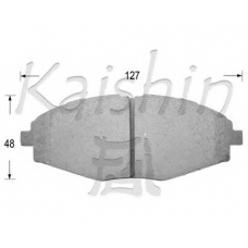 FK11144 KAISHIN Комплект тормозных колодок, дисковый тормоз