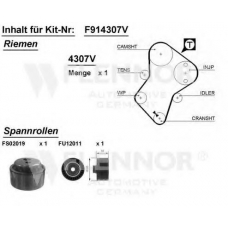 F904280V FLENNOR Комплект ремня грм