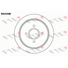 BS4349B FTE Тормозной диск