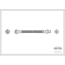 19032553 CORTECO Тормозной шланг