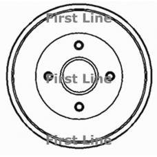 FBR753 FIRST LINE Тормозной барабан