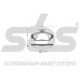 1501221211 S.b.s. Комплект тормозных колодок, дисковый тормоз