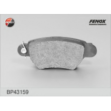 BP43159 FENOX Комплект тормозных колодок, дисковый тормоз