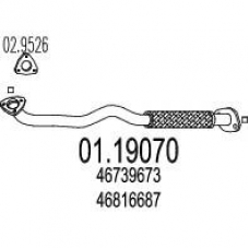 01.19070 MTS Труба выхлопного газа