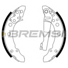 GF0016 BREMSI Комплект тормозных колодок