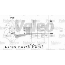 436594 VALEO Генератор