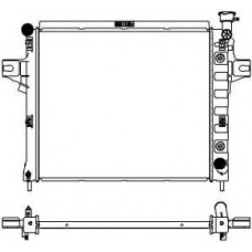 3231-1004 SAKURA  Automotive Радиатор, охлаждение двигателя