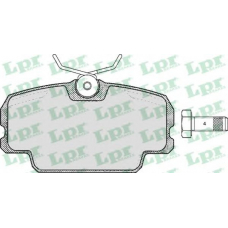 05P273 LPR Комплект тормозных колодок, дисковый тормоз