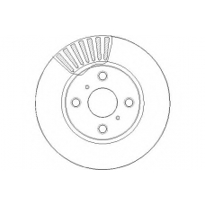 NBD1639 NATIONAL Тормозной диск