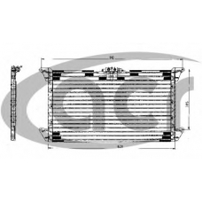 300139 ACR Конденсатор, кондиционер