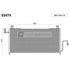 F4-53474 STANDARD Конденсатор, кондиционер