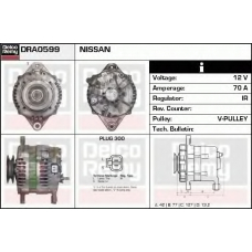 DRA0599 DELCO REMY Генератор