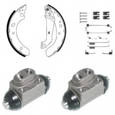 KP940 DELPHI Комплект тормозных колодок