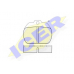 180161 ICER Комплект тормозных колодок, дисковый тормоз