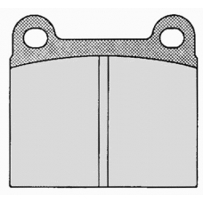 015.0 RAICAM Комплект тормозных колодок, дисковый тормоз