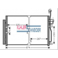 0620311 KUHLER SCHNEIDER Конденсатор, кондиционер