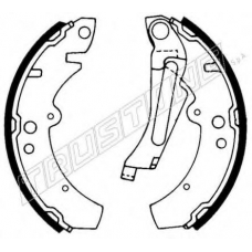 124.268 TRUSTING Комплект тормозных колодок