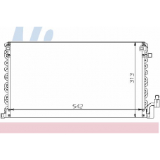 94191 NISSENS Конденсатор, кондиционер