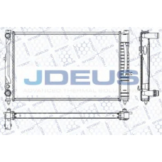 RA0010180 JDEUS Радиатор, охлаждение двигателя