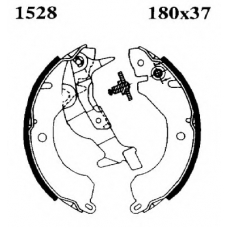 01528 BSF Комплект тормозных колодок
