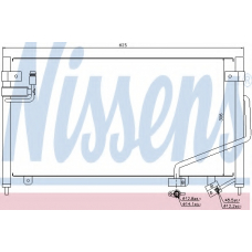 94688 NISSENS Конденсатор, кондиционер