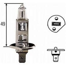 8GH 002 089-251 HELLA Лампа накаливания, фара дальнего света; лампа нака