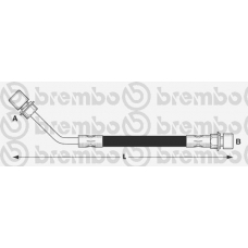 T 24 062 BREMBO Тормозной шланг