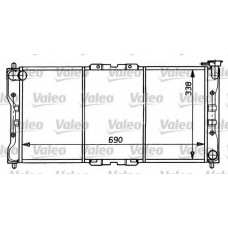 731073 VALEO Радиатор, охлаждение двигателя