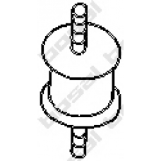 255-473 BOSAL Резиновые полоски, система выпуска