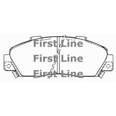 FBP3004 FIRST LINE Комплект тормозных колодок, дисковый тормоз
