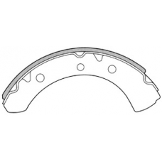 FN-6618 JNBK Колодки тормозные