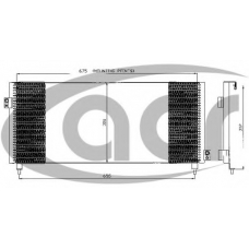 300504 ACR Конденсатор, кондиционер
