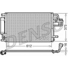 DCN41007 DENSO Конденсатор, кондиционер