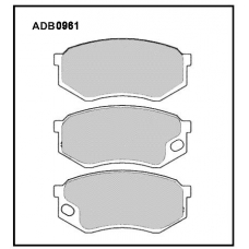 ADB0961 Allied Nippon Тормозные колодки