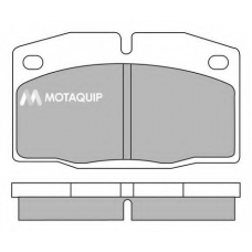 LVXL565 MOTAQUIP Комплект тормозных колодок, дисковый тормоз