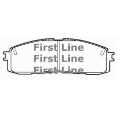 FBP1346 FIRST LINE Комплект тормозных колодок, дисковый тормоз
