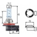 8GH 008 356-121 HELLA Лампа накаливания, фара дальнего света; Лампа нака