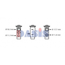 840112N AKS DASIS Расширительный клапан, кондиционер