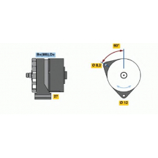 0 120 488 102 BOSCH Генератор