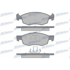 AC058756D AC Delco Комплект тормозных колодок, дисковый тормоз