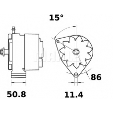 MG 58 MAHLE Генератор