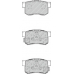 FDB4227 FERODO Комплект тормозных колодок, дисковый тормоз