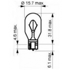 202402 SCT Лампа накаливания, фонарь указателя поворота; ламп