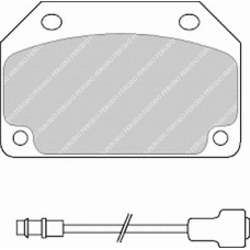 FDB203 FERODO Комплект тормозных колодок, дисковый тормоз