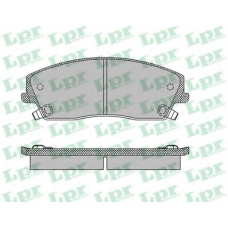 05P1399 LPR Комплект тормозных колодок, дисковый тормоз